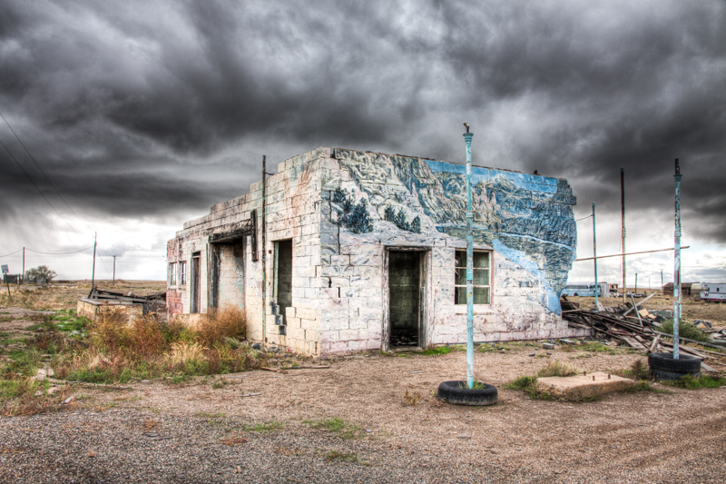 October:  Cisco (abandoned town); north of Moab, Utah.